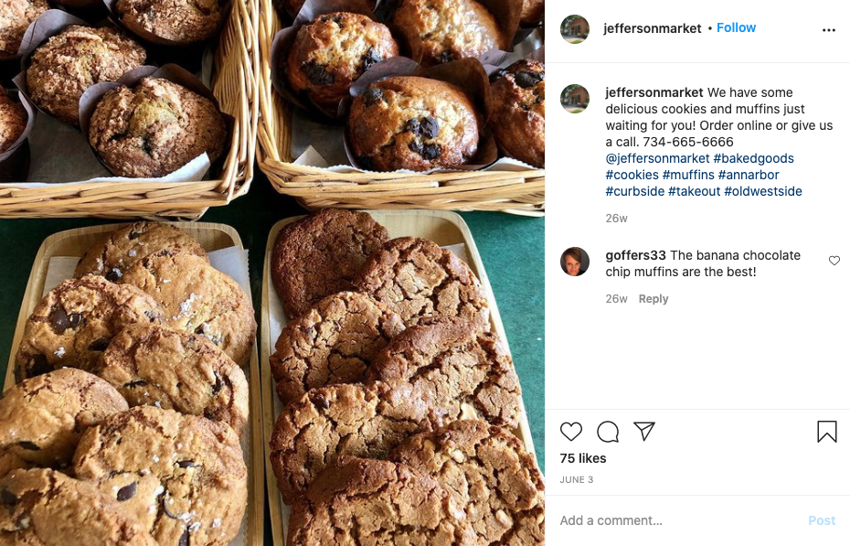 The Jefferson Market cookies