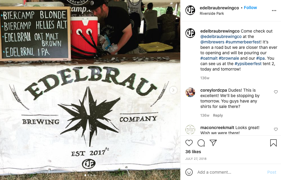 edelbrau brewing company ann arbor 