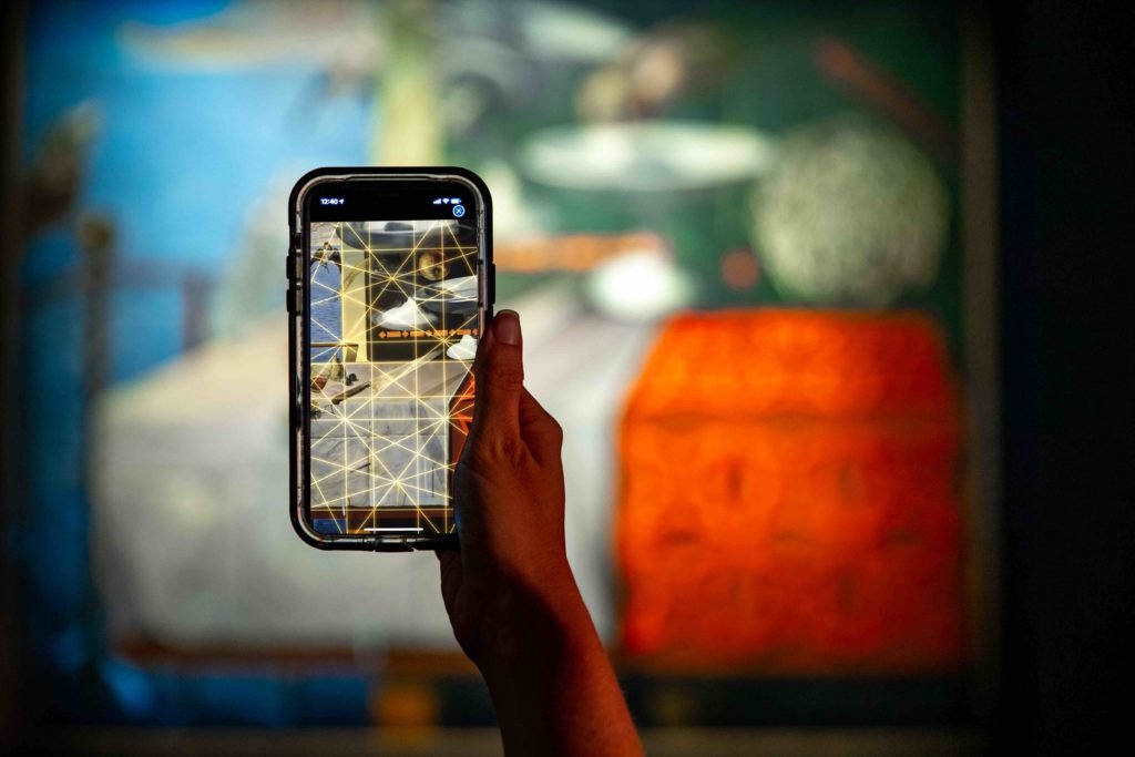 augmented reality at the dali