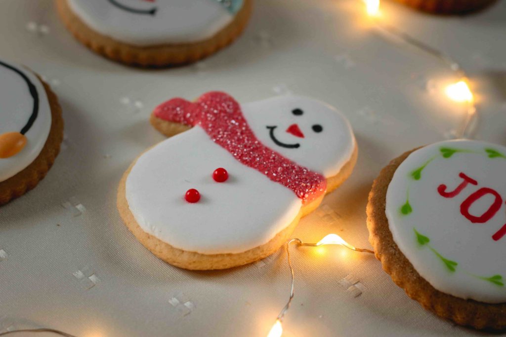 holiday cookie baking