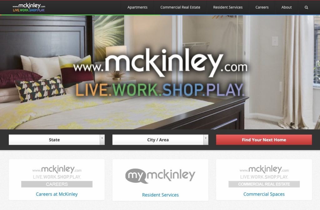 apartment search websites mckinley